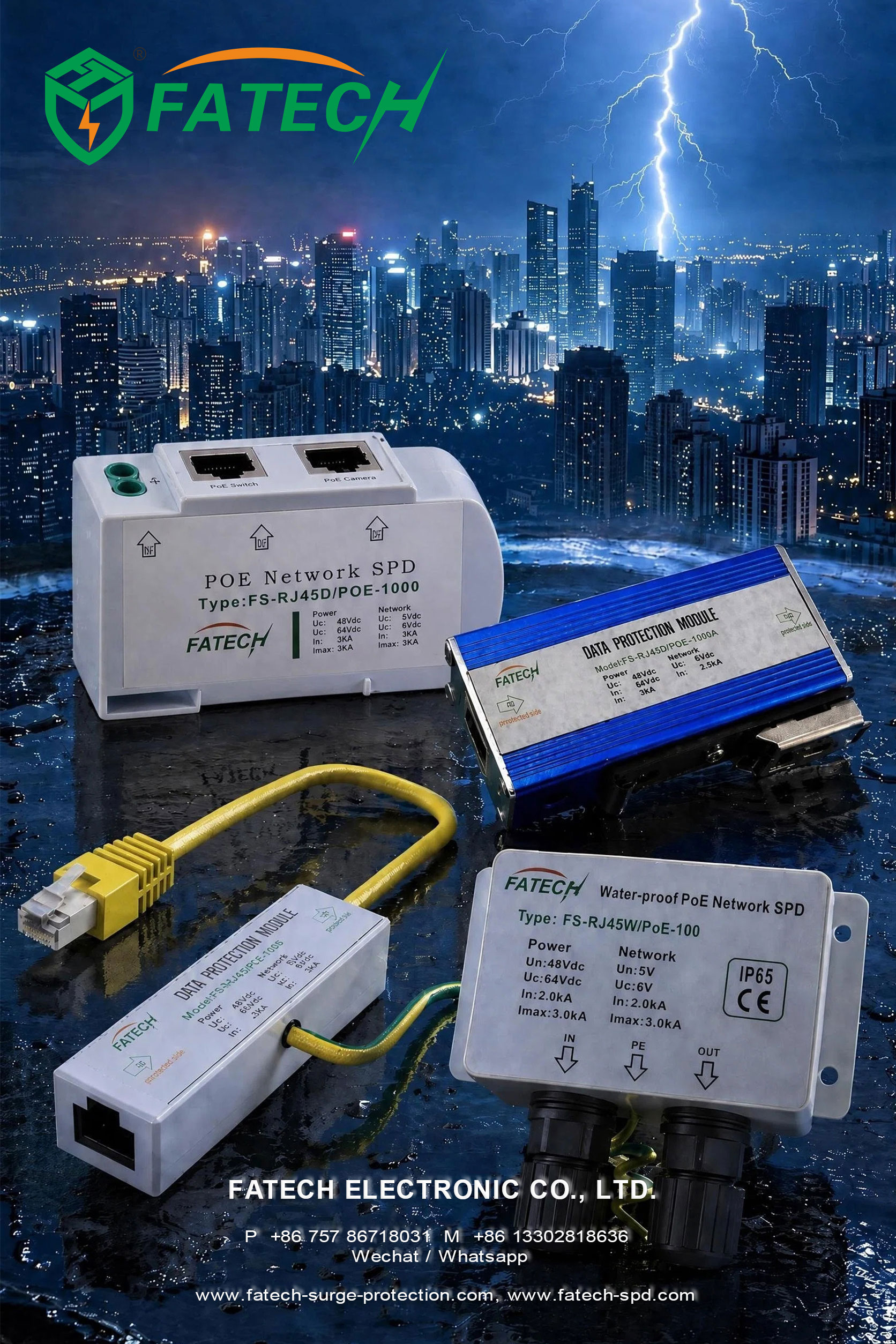 Focusing on Technological Innovation to Strengthen Safety Defenses   Fateg Lightning Protection Adds Three National Patent Certifications 