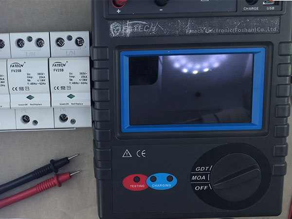 FPT18-I for spark gap SPD component test