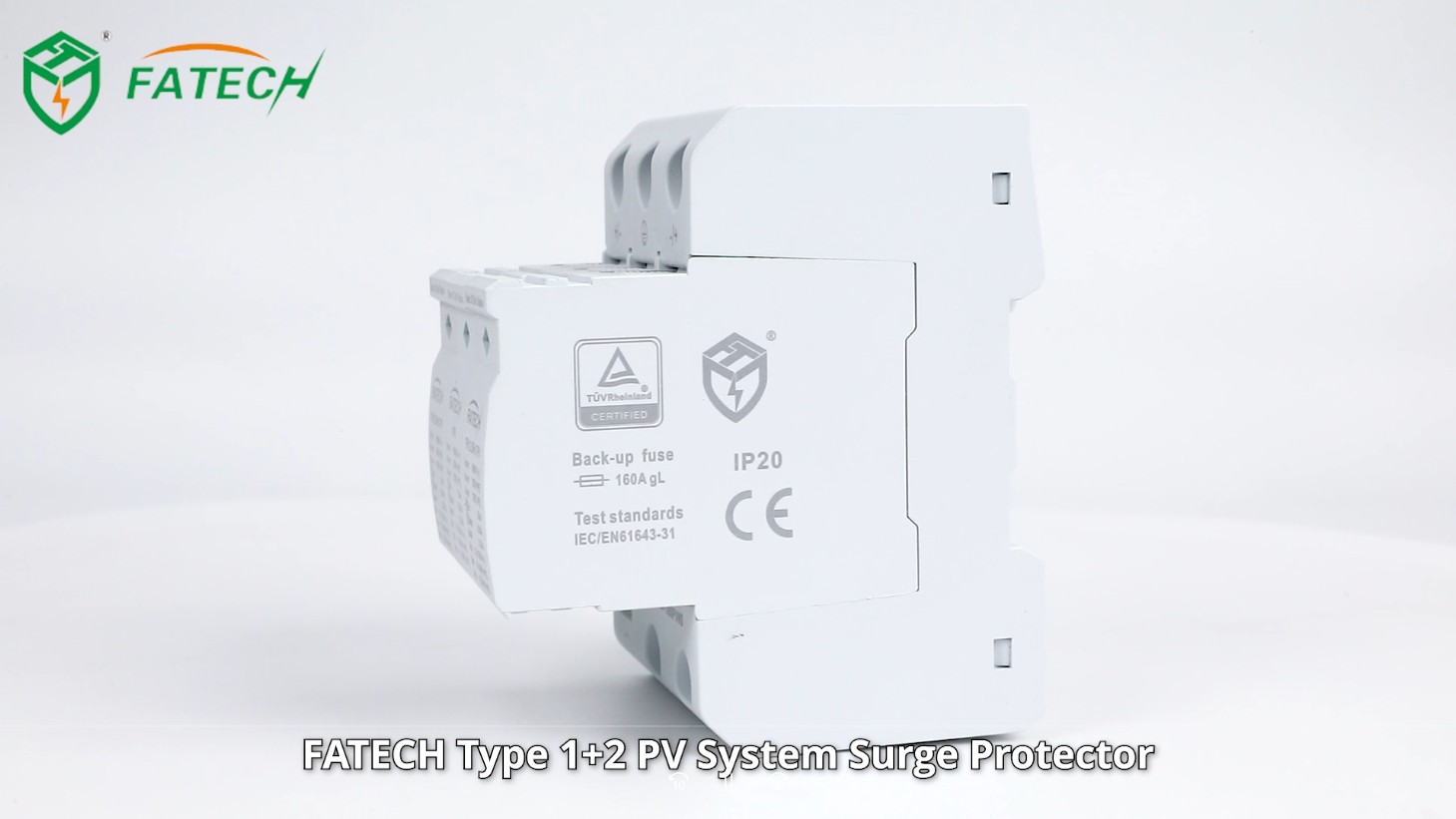 FATECH Type 1+2 PV System Surge Protector