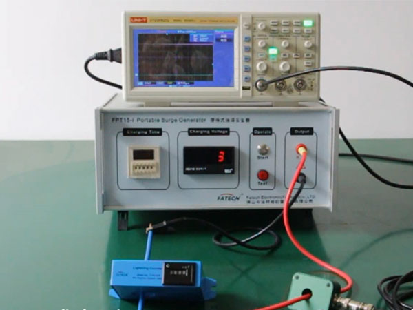FPT15-I for lightning strike counter FLRC-S/R test