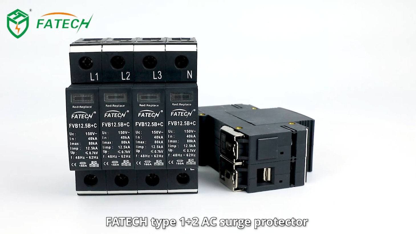 FATECH type 1+2 AC surge protector