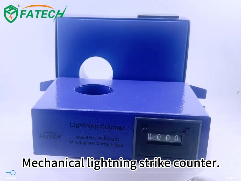Lightning strike counter