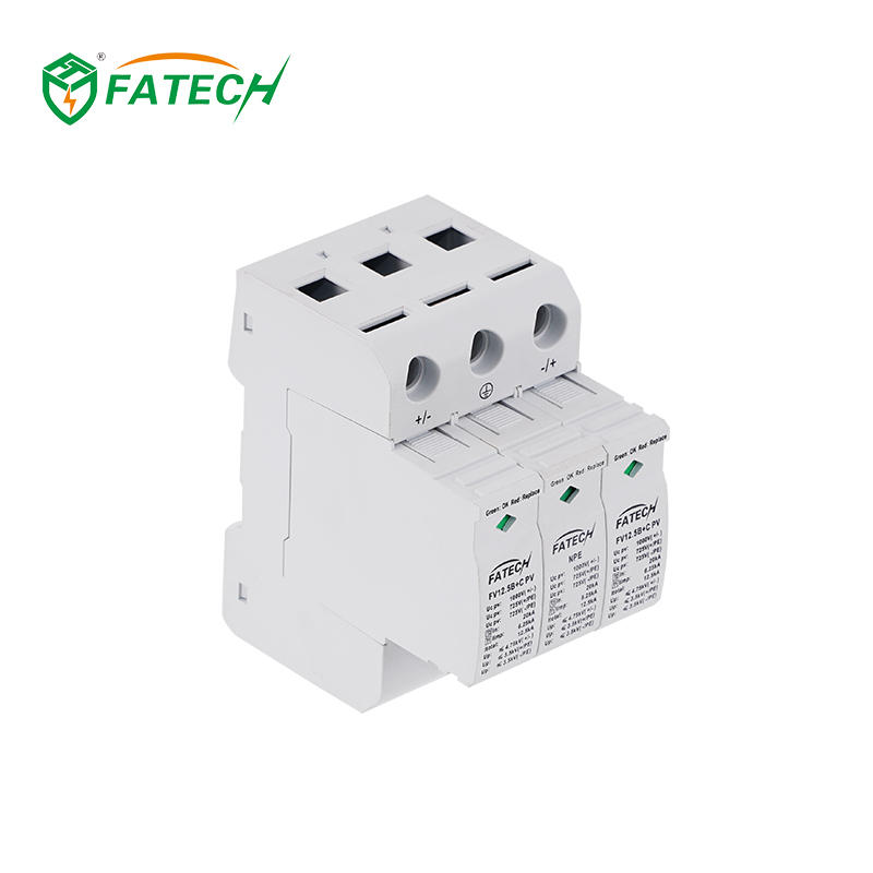 FV12.5B+C 2+NPE 1000 PVNS Type 1+2 12.5kA PV Surge Arrester