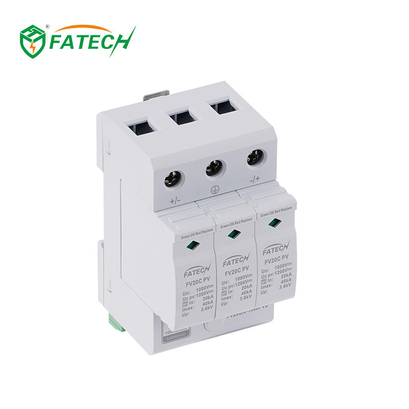 FV20C 3 1000PVS TUV Certified DC Surge Protector