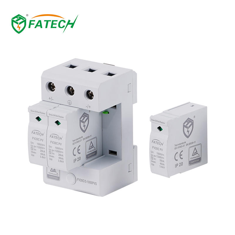 FV20C 3 1000PVS TUV Certified DC Surge Protector