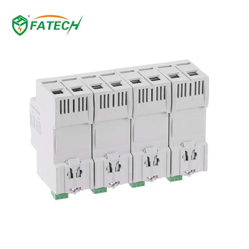 TUV approved Class B+C Iimp 25kA 3 Phase Surge Arrester