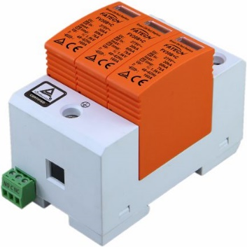 FV30B+C 3 275S TUV Certified 3 Poles Type 1+2 7kA Surge Protector