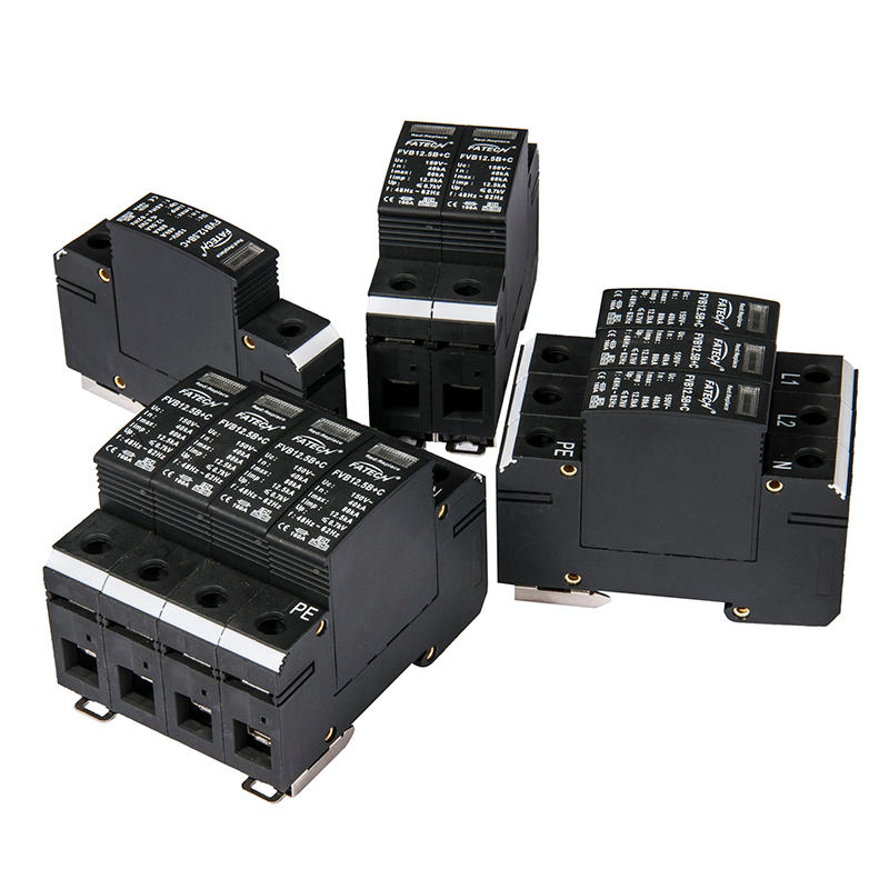 Type 1+2 12.5kA 3 Phase Surge Protection Device SPD