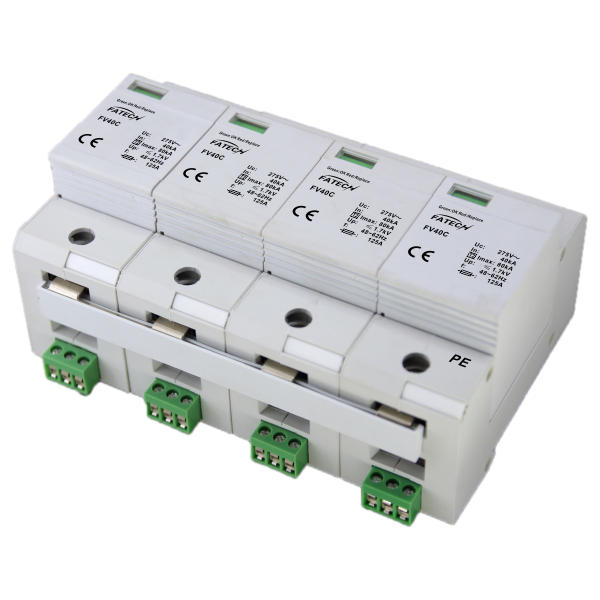 Type 2 80kA 3 phase AC Lightning Arrester