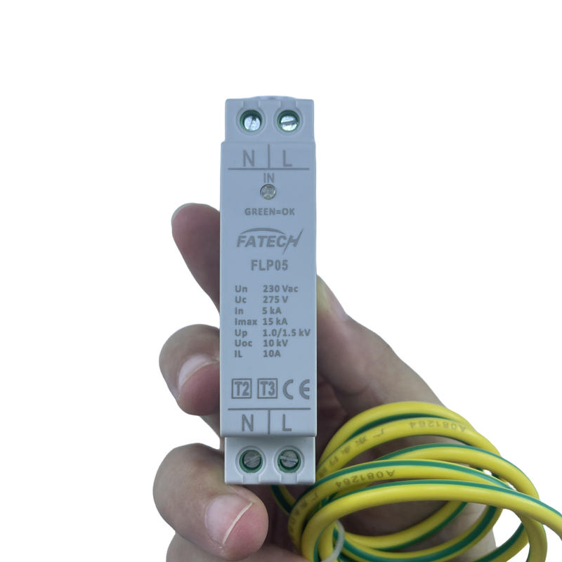 DIN Rail Type 2 LED Surge Protection SPD