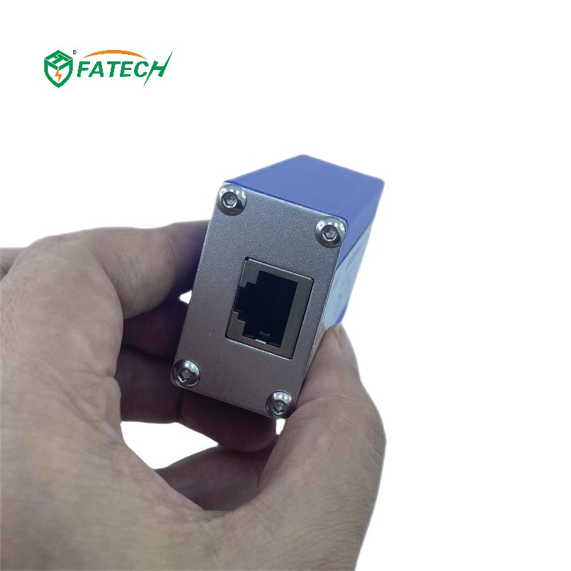 Din Rail 100M PoE Surge Protector