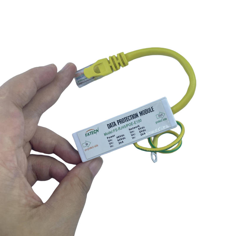 Small Size 1000M PoE Surge Protector