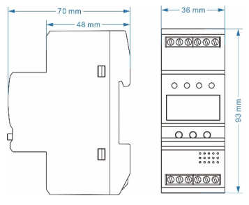 RS485 Multi-function Lightning Counter